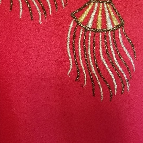 Anne French Couture Wool Embroidered/beade… - Picture 10 of 10